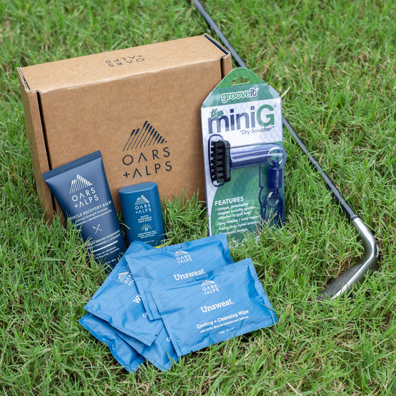 GrooveIt x Oars + Alps Golf Bag Essentials Kit